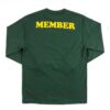 Member Long Sleeve T-Shirt by The Smoker's Club - Green - Image 2