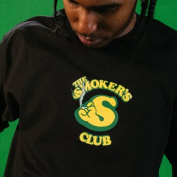 The Smoker's Club Logo T-Shirt - Black
