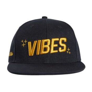 Snapback Cap by Vibes Black