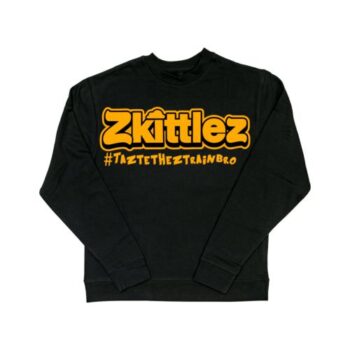Offical Zkittlez Taste the Z Train Orange Crewneck Sweater