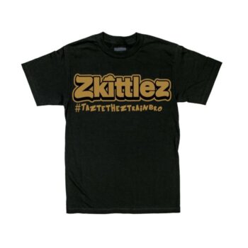 Offical Zkittlez Taste The Z Train Gold T-Shirt