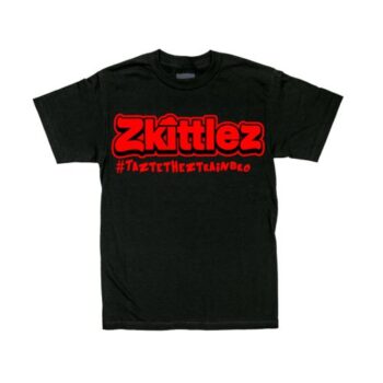 Offical Zkittlez Taste The Z Train Red T-Shirt