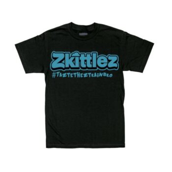 Offical Zkittlez Taste The Z Train Teal T-Shirt